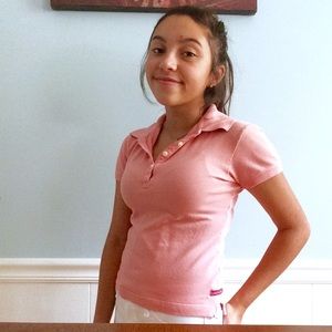 pink polo